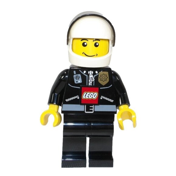LEGO Police figure LED 8" tall flashlight AAA batteries NOT INCLUDED - Picture 3 of 4